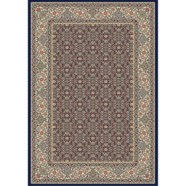 Dynamic Rugs Ancient Garden 9 ft. 2 in. x 12 ft. 10 in. 57011-3464 Rug - Navy AN1014570113464 - main